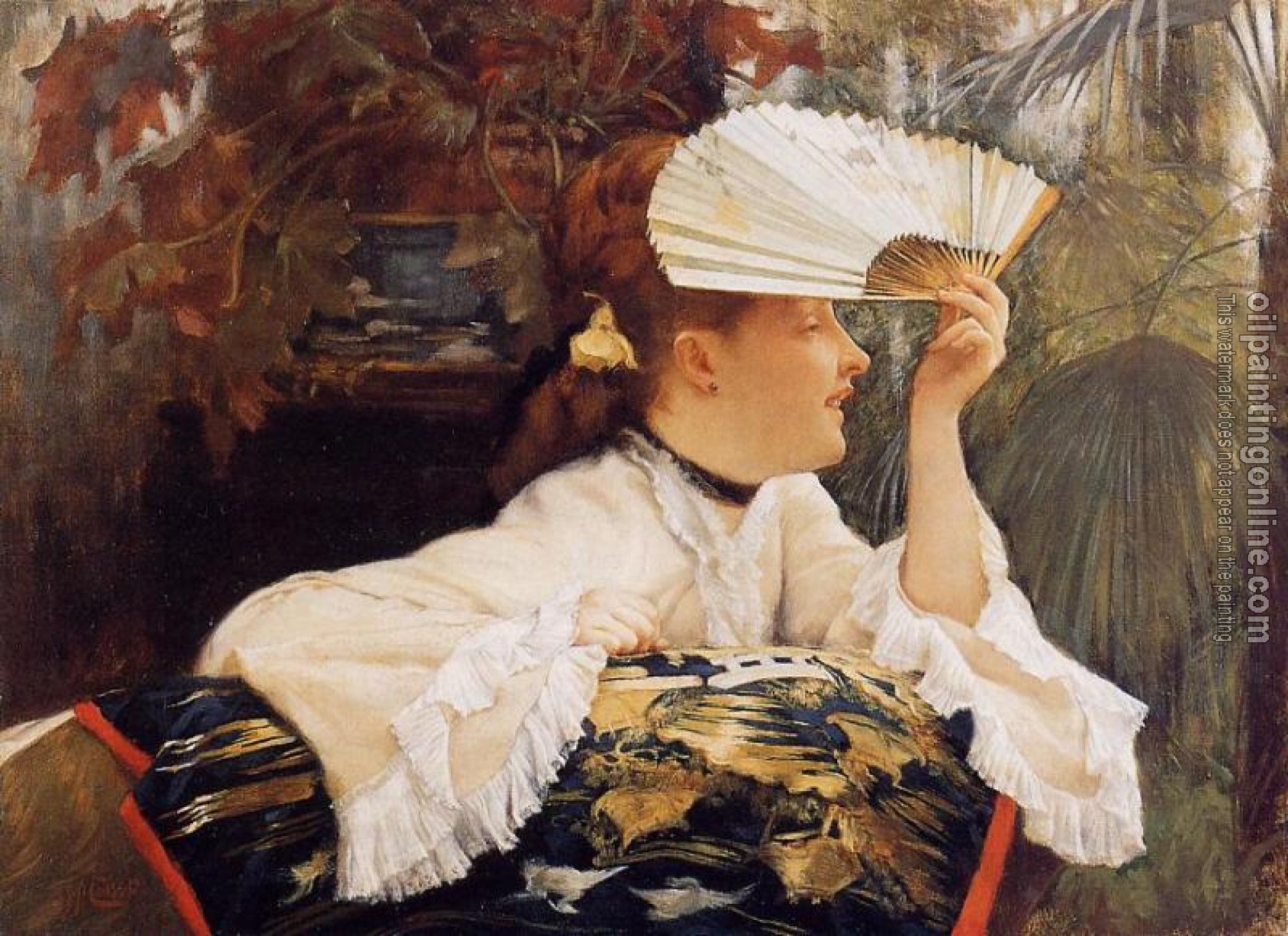 Tissot, James - The Fan